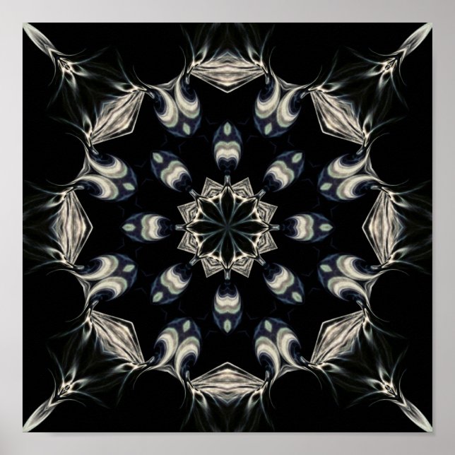 Póster Mandala elegante (Frente)
