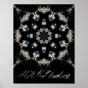 Póster Mandala elegante