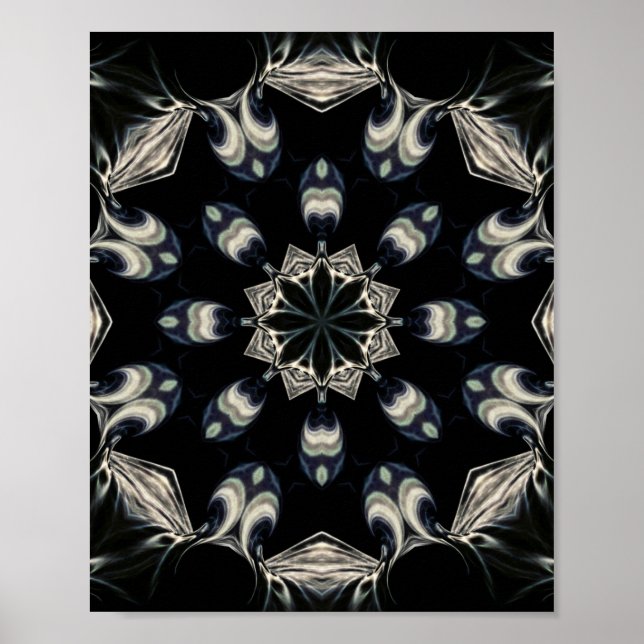 Póster Mandala elegante (Frente)
