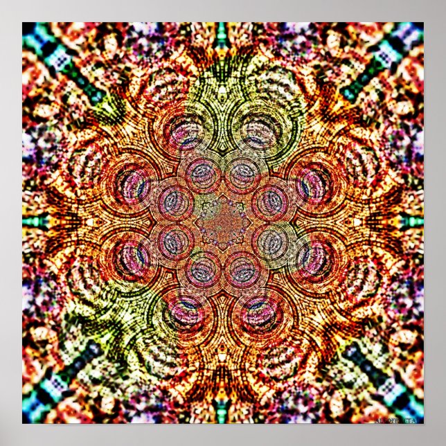 Póster Mandala Funeles 3 (Frente)