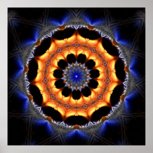 Póster Mandala Ho'o hia'ai 3