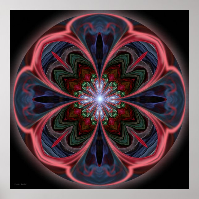 Póster Mandala - Imprimir (Frente)