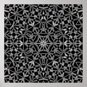 Póster Mandala Industrial