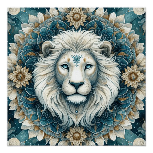Póster Mandala King (Anverso)