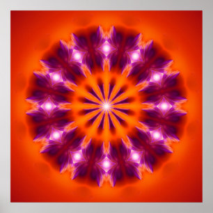 Póster Mandala Mana'o'i'o