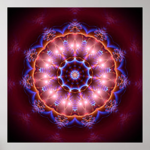 Póster Mandala 'Owela 1