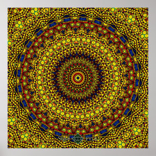 Póster Mandala perdida