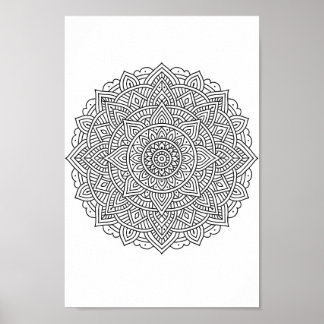 Póster Mandala poster