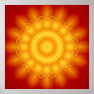 Póster Mandala Pure Energy 1