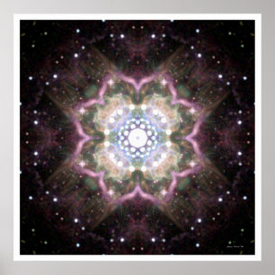 Póster Mandala solar 10
