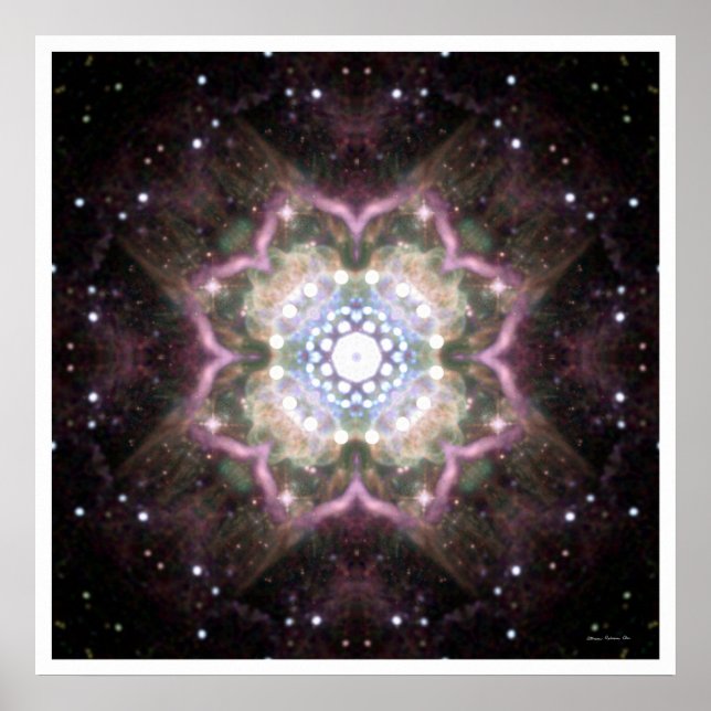 Póster Mandala solar 10 (Frente)