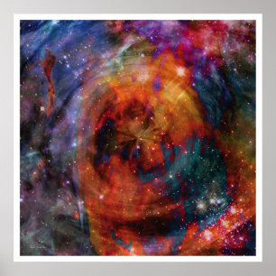 Póster Mandala solar 3