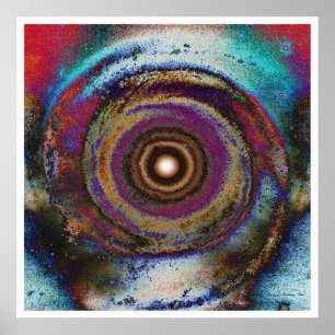 Póster Mandala solar 9