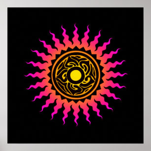 Póster Mandala Sun 1