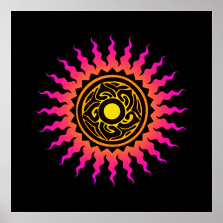 Póster Mandala Sun 1
