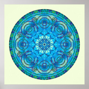 Póster Mandalas de la confianza profunda, no. 6