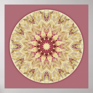 Póster Mandalas del corazón de la paz, no. 2