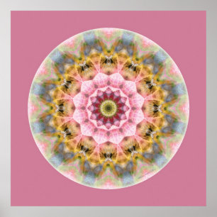 Póster Mandalas del corazón de la transformación, no. 1