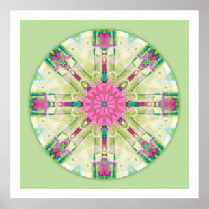 Póster Mandalas del Corazón de la Verdad: No. 3