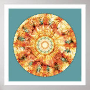 Póster Mandalas del Corazón de la Verdad: No. 7