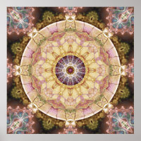 Mandalas del corazón del cambio 2 Poster