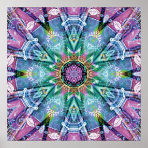 Póster Mandalas desde el corazón de la compasión 20 Impri