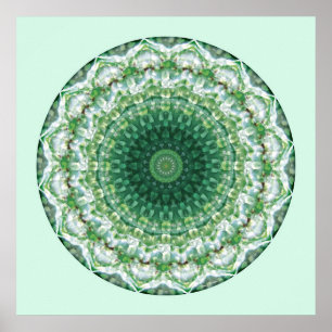 Póster Mandalas desde el Corazón de la Paz, No. 3