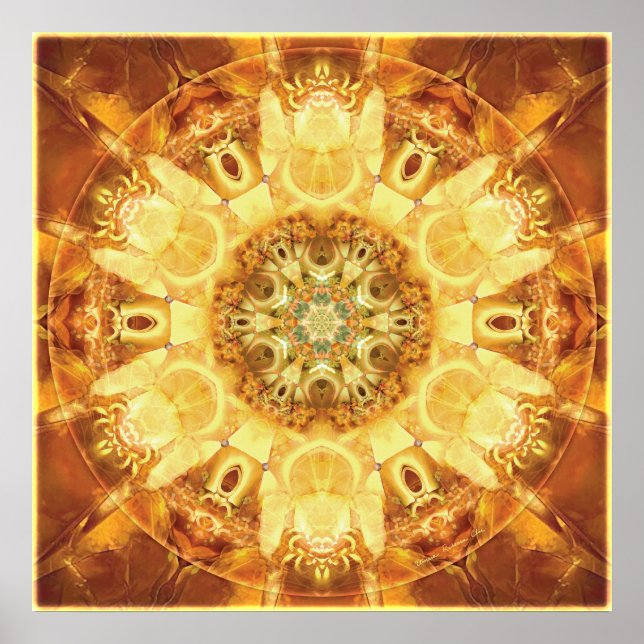 Póster Mandalas desde el corazón del cambio 3 Poster (Frente)