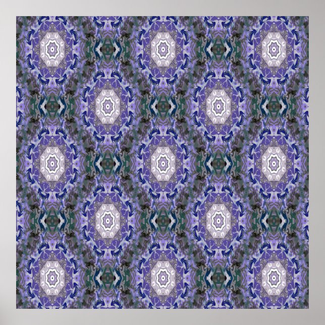 Póster Mandalas floridas...... (Frente)