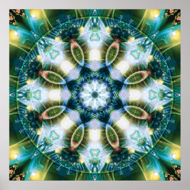 Póster Mandalas from the Heart of Change 13 Poster