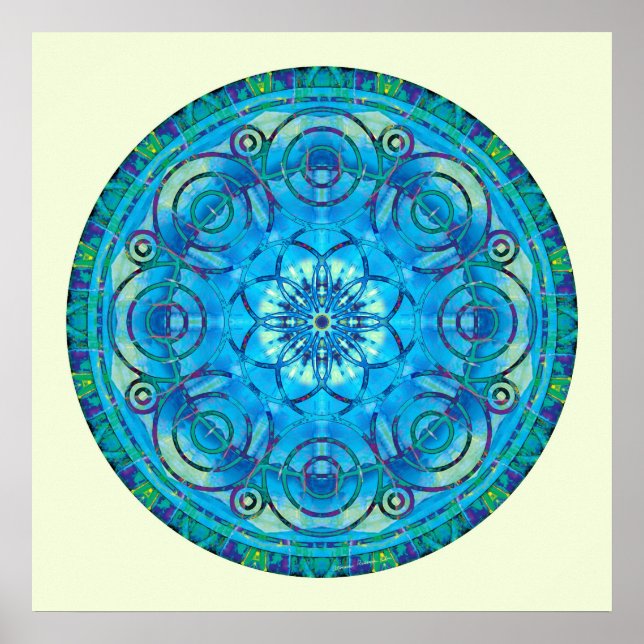 Póster Mandalas of Deep Trust, No. 6 (Frente)