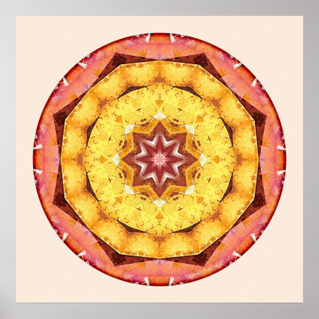 Póster Mandalas of Deep Trust, No. 7 (Frente)