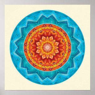 Póster Mandalas of Deep Trust, No. 8