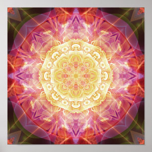 Póster Mandalas of Forgiveness and Release 9 Poster