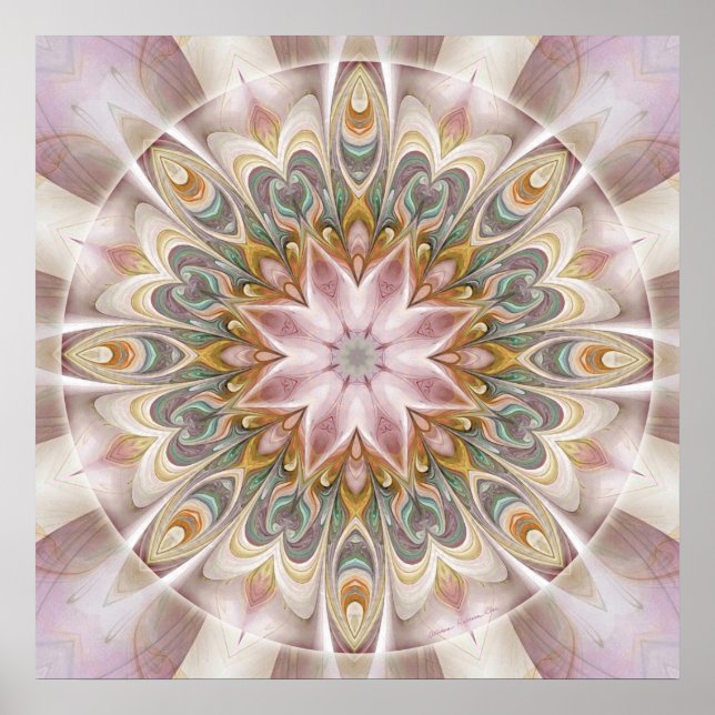 Póster Mandalas para tiempos de transición 24 Poster (Frente)