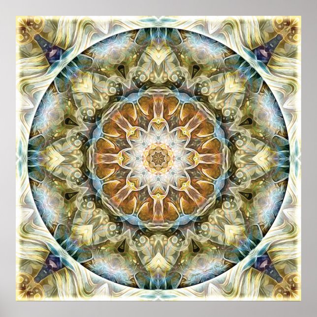 Póster Mandalas para tiempos de transición 7 Poster (Frente)