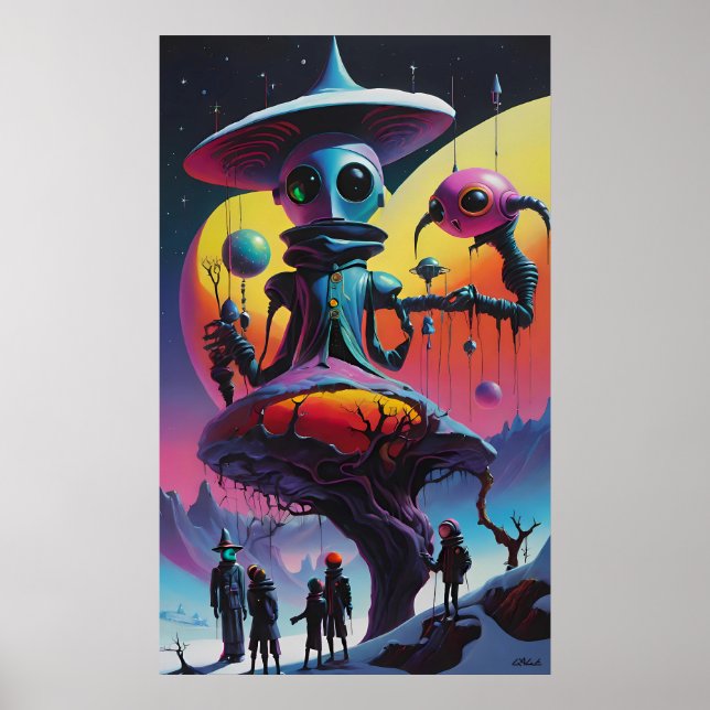 Póster Mandalorn y Grogo (Frente)