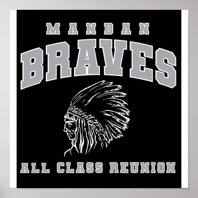Póster Mandan All Class Reunion Poster (Frente)