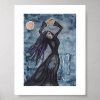 Póster Måndans - Baile lunar