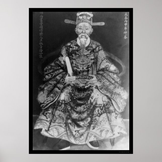 Póster Mandarin Saigon Vietnam 1910 (Frente)