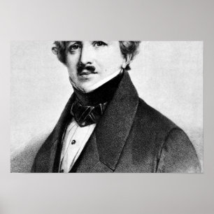 Póster Mande Daguerre de Louis Jacques