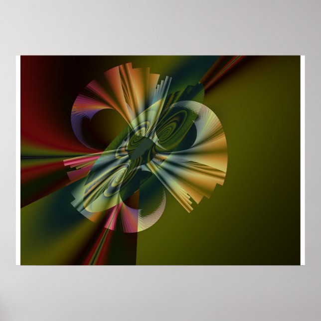 Póster Mandela cósmica 2 (Frente)