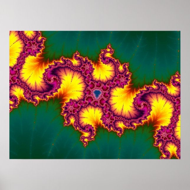 Póster Mandelbrot Fractal (Frente)