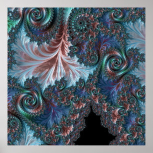 Póster Mandelbrot Fractal