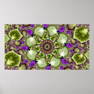 Póster Mandelbrot Fractal Zoom