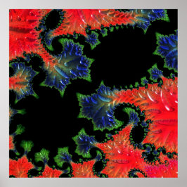 Póster Mandelbrot Garden Poster