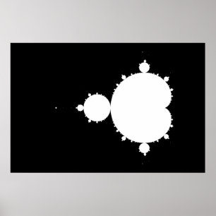 Póster Mandelbrot original fijó 02 - poster del fractal