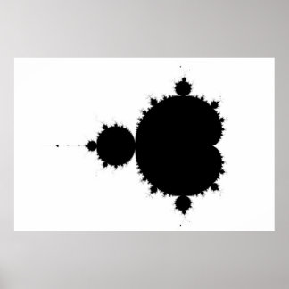 Póster Mandelbrot Set poster muy grande