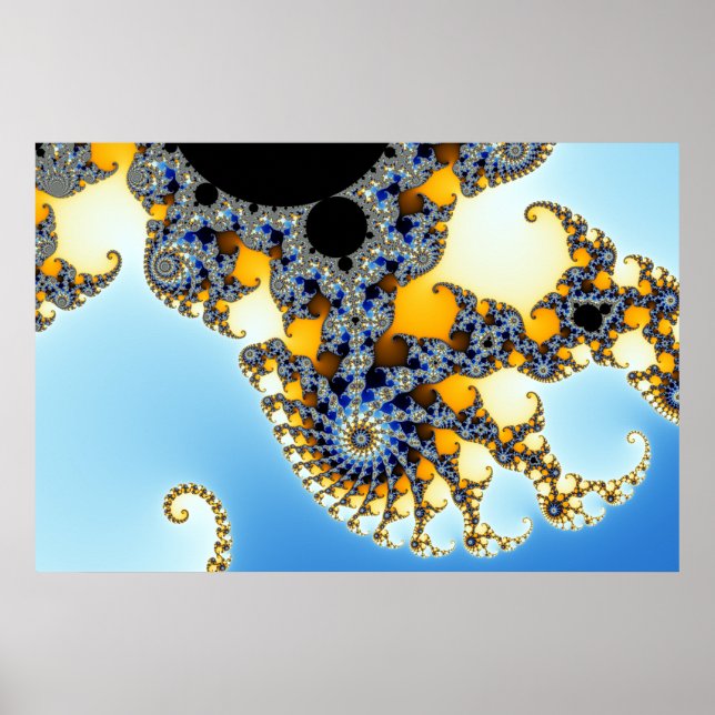 Póster Mandelbrot Zoom D03 (Frente)