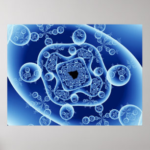 Póster Mandelburbujas 2